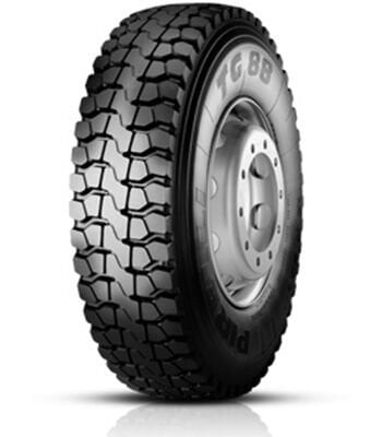 315/80R22.5 Pirelli TG88 M+S Hafriyat Çeker Lastiği (2024 Dot)