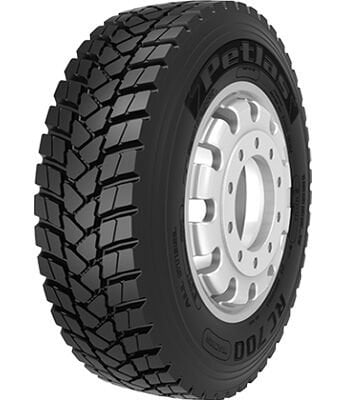 315/80R22.5 Petlas RC-700 Plus M+S Hafriyat Çeker Lastiği (2025 Dot)