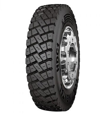 315/80R22.5 Continental HDC1 ED M+S Hafriyat Çeker Lastiği (2023 Dot)
