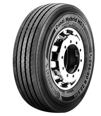 295/80R22.5 CONTİNENTAL HYBRİD HS3+  M+S Asfalt Ön Lastiği (2022 Dot)