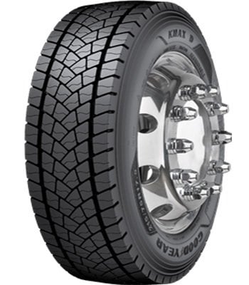 285/70R19.5 GOODYEAR KMAX D M+S Asfalt Çeker Lastiği (2020 Dot)