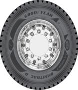 315/80R22.5 GOODYEAR OMNITRAC D M+S Hafriyat Çeker Lastiği (2024 Dot)